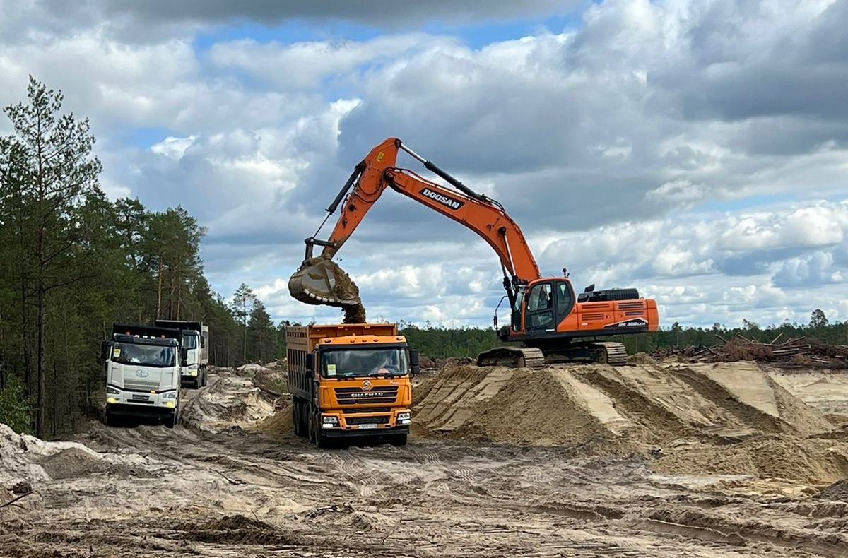 Два бетонных завода установят специально для строительства Ленского моста