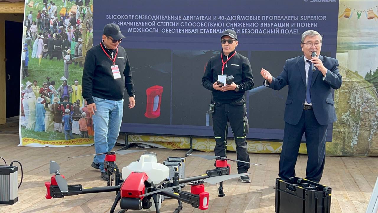 БПЛА «Дроннар» для помощи в сельском хозяйстве презентовали в Якутии